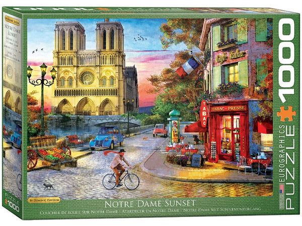 1000pc Notre Dame Sunset