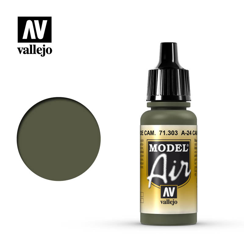 Model Air A24M Camouflage Green 17 ml