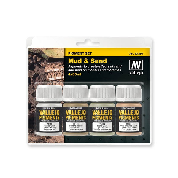 73191 Pigments Set Mud and Sand 4 x 35ml