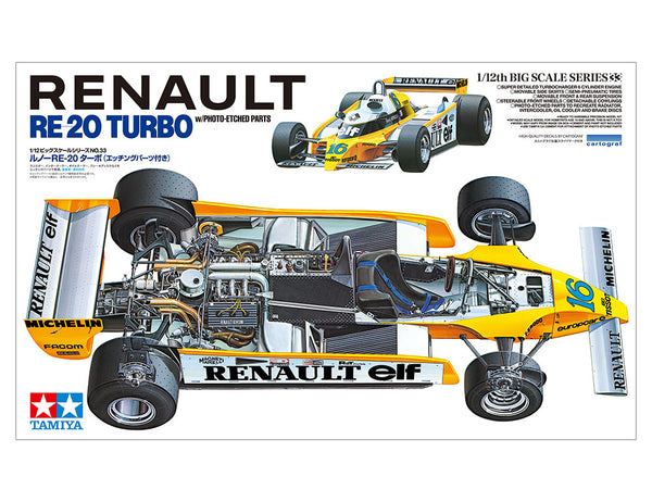 T12033 1/12 Renault Re20 Turbo with PhotoEtched Parts