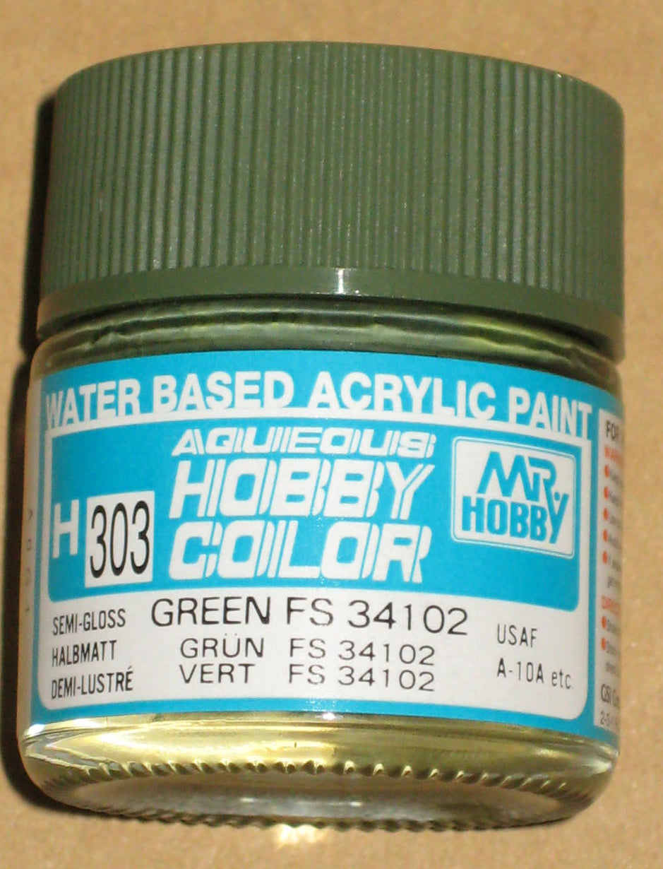 Aqueous Semi Gloss Green 34102