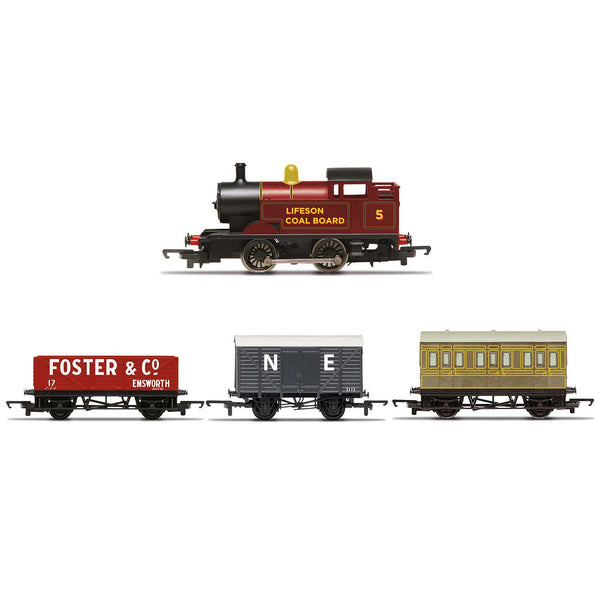 OO STEAM ENGINE TRAIN PACK