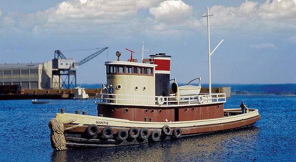 HO Railroad Tugboat