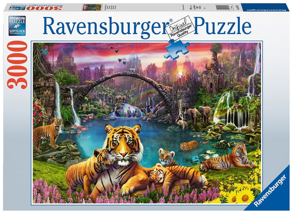 3000pc Tigers in Paradise Puzzle