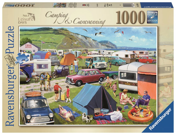 1000pc Leisure Days 5 Camping Caravanning