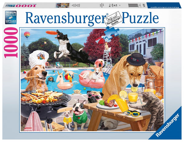 1000pc Dog Days Of Summer Puzzle