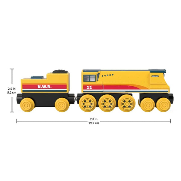 Thomas and FriendsWooden Railway RebeccaEngine and CoalCar