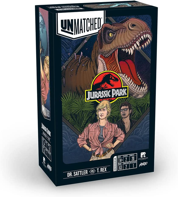 Unmatched Jurassic Park Dr. Sattler vs T.Rex