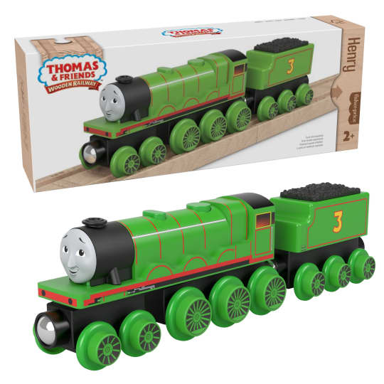 Thomas and FriendsWooden Railway Henry Engine and CoalCar