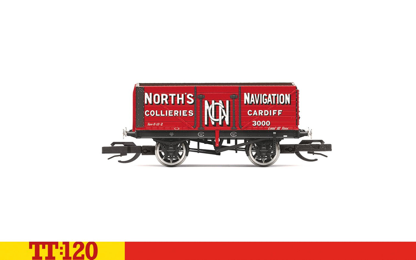 TT:120 7 Plank Wagon ‘North's Navigation' No. 3000 - Era 2