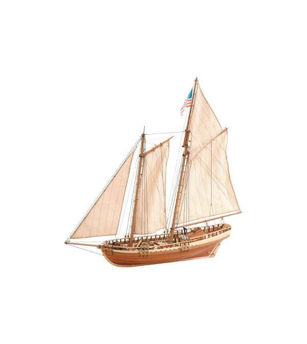 22135 1/41 Virginia Schooner Wooden Ship Model