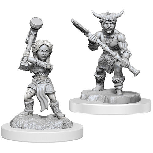 D&D Nolzurs Marvelous Miniatures: Halfling Barbarians